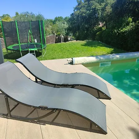 8 Pers Piscine Et Clim A 15 Min De La Villa Cournonsec